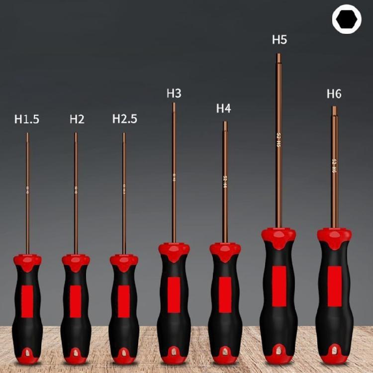 Magnetic Hex Screwdriver Set in 8 Different Size Wear Resistant Alloy Steel Screwdriver for Electronics Repairs