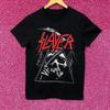 Slayer Logo Dreieck Sensenmann Grafikdesign T-Shirt Klein