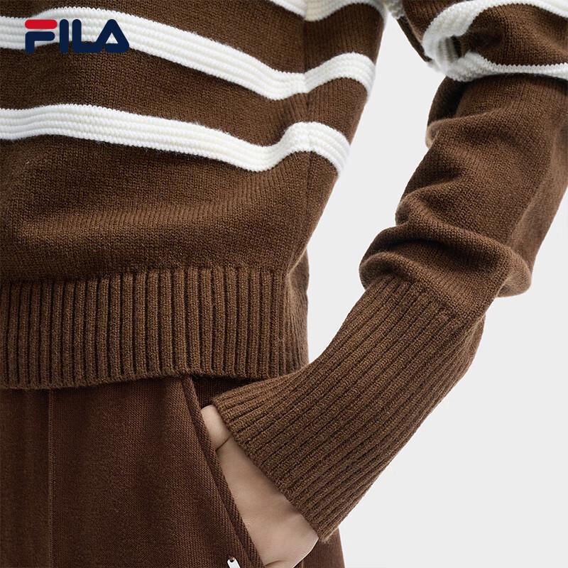 FILA Women's Striped Pullover Sweater