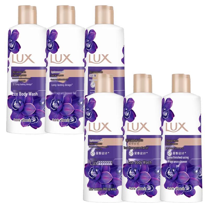 

LUX Enchanting Lotus Fragrance Body Wash 6-Pack