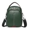 Genuine cow leather shoulder crossbody bag for women  luxurious high-quality mobile phone bag  women's messenger bag