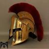 Medieval Armour King Leonidas Greek Spartan Roman Helmet | Men's Spartan Warrior Headwear Costume Accessories | 300 Movie Authentic Replica Helmet