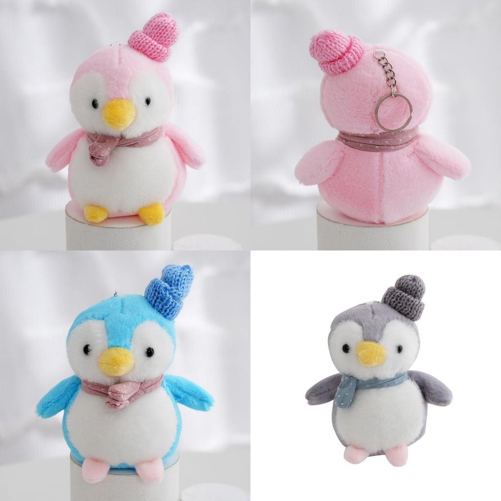 Adorable Plush Penguin Keychain Backpack Accessory Soft Stuffed Animal Toy 12cm