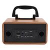 Retro Wooden Wireless   Speaker Portable Music Player for Mobile Phone PC