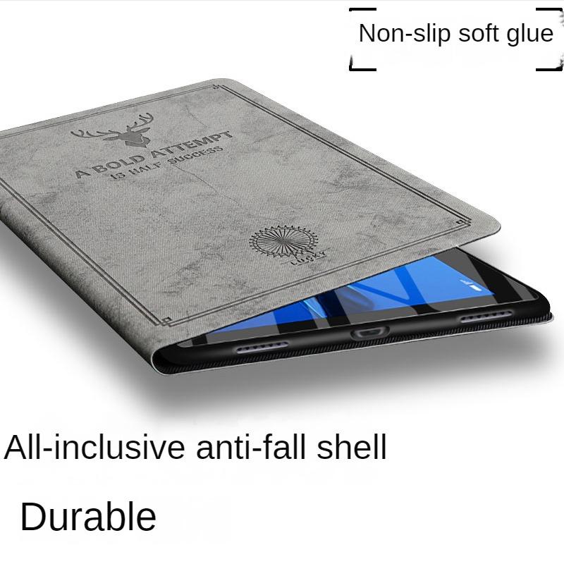 Deer Leather Case for IPad Air 4 10.9 2017 2018 9.7 Air 3 Pro 10.5 11 Mini 1 2 5 Smart Cover 6th 7th 8th 10th 10.9 Stand Cover
