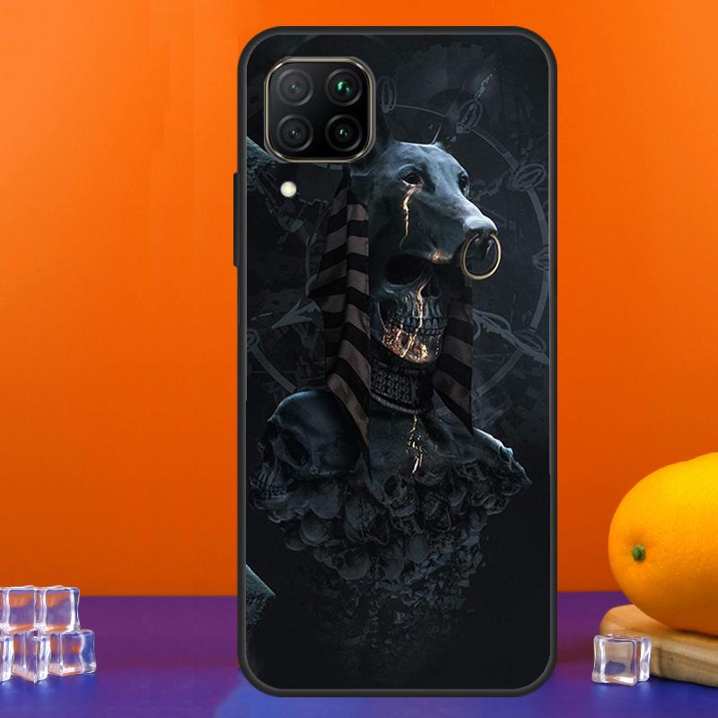 Egypt Nefertiti Anubis Ankh For Huawei Nova 12s 12i 11i 5T 9 10 SE Y91 Y90 Y60 Y70 Y72 Y61 P60 Pro P20 P40 P30 Lite Case