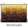 Cloth Photographic Backdrop Glittering Gold Highlights Festive Home Decoration