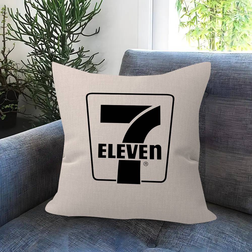 Pillow Anime Pillow Sofa Bed Head Pillow Cover Cushion Cover 45x45 cm Fashion LOGO 7EELEVENS