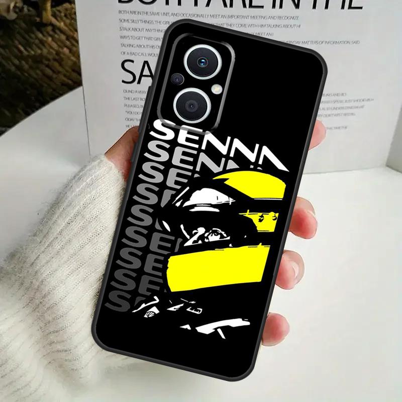 Ayrton Senna F1 Racing Für OPPO Reno 11 F 10 Pro 4Z 5Z 8T 4 5 6 7 8 Lite OPPO Find X3 X6 Pro X2 Neo X5 Lite Hülle