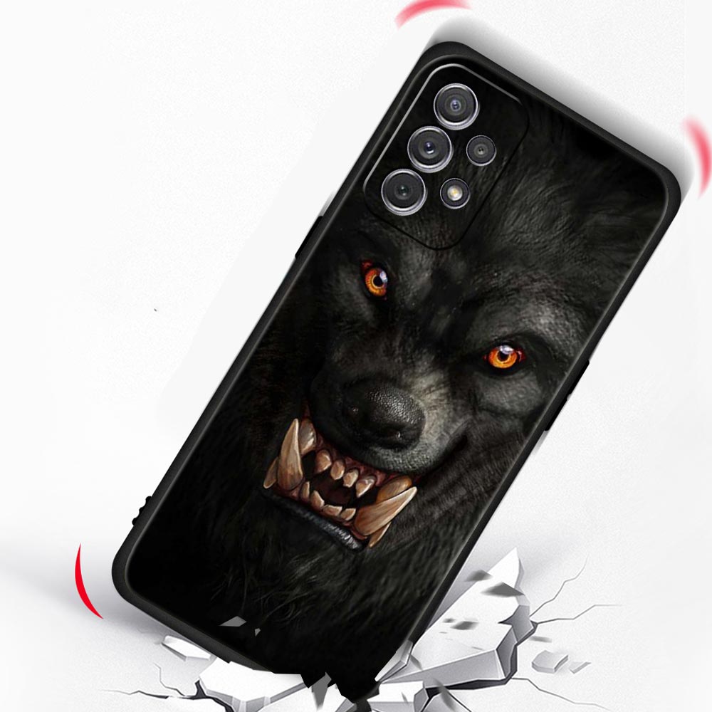 Animal Lion Wolf Tiger Phone Case For Samsung Galaxy A17 A07 A55 A35 A25 A15 A05 A33 5G A31 A23 A21s A13 A41 A73 A53 A51 A71over