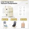 Backpack Ryanair 40x20x25, Vacuum Compression Backpack, Hiking Vacuum Travel Backpack for Men Women, Multi-Functional Laptop Bag
