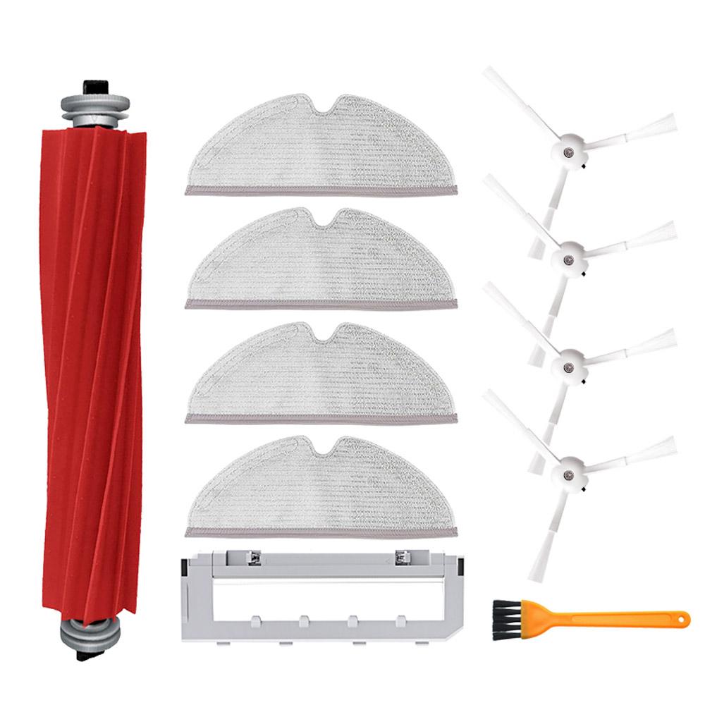 Convient pour Xiaomi Roborock Q7 Max Q7 Max+Q7 Plus T8 brosse principale brosse latérale filtre Hepa tissu serpillière pièces de rechange pour aspirateur