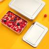Tiramisu Muffin Pan Stainless Steel Cheesecake Pan Baking Mould Rectangle Cake Pan For Birthday Cake Cake Bread Chiffon Tiramisu