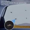 Fly Screen For Car Car Window Screen UV Protection Car Seat Sun Protection Breathable Mesh Translucent For Cars SUVs Anti-Sun
