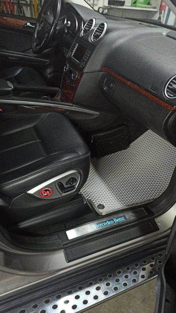 Covorașe EVA (gri) pentru Mercedes ML W164