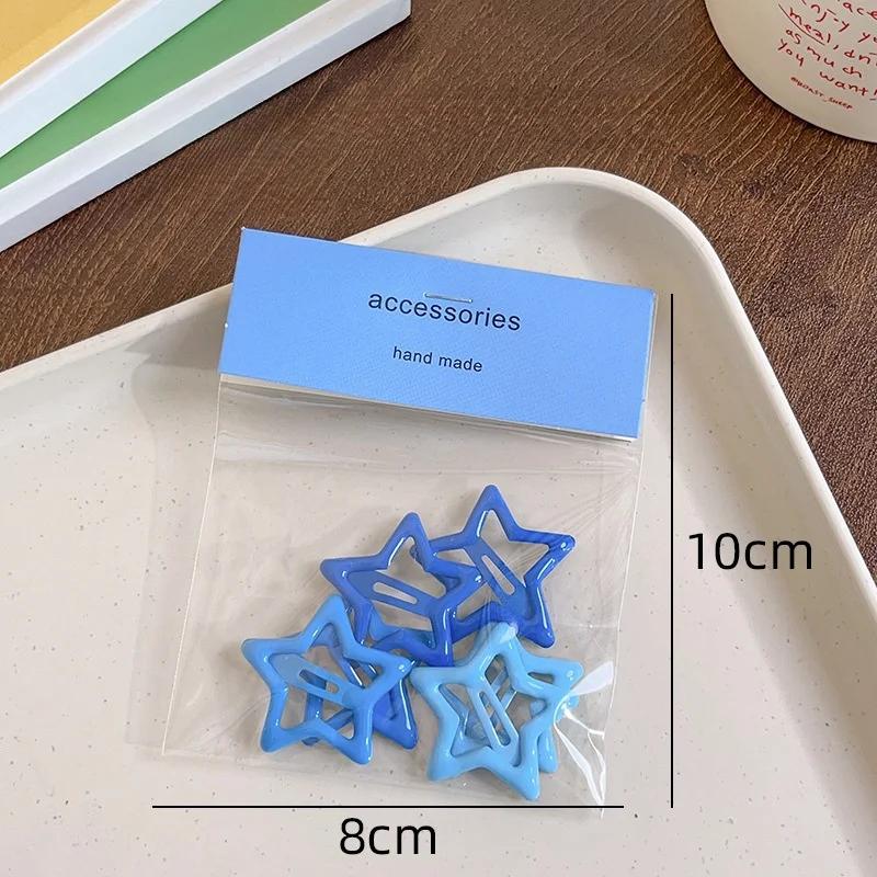 

Уникальный набор заколок для волос Звезда Заколка для волос в стиле Ins для женщин Y2K Мода Аксессуар для волос Милая заколка-невидимка Головной убор Прекрасная заколка Звезда для девочек