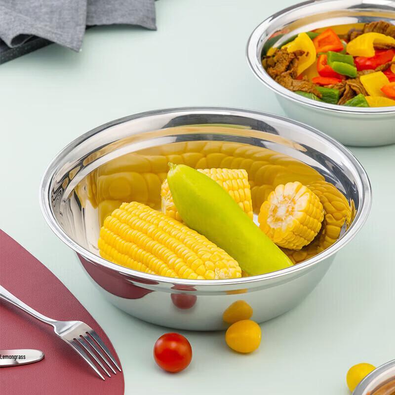 CHAHUA 22cm Stainless Steel Multi-Purpose Bowl