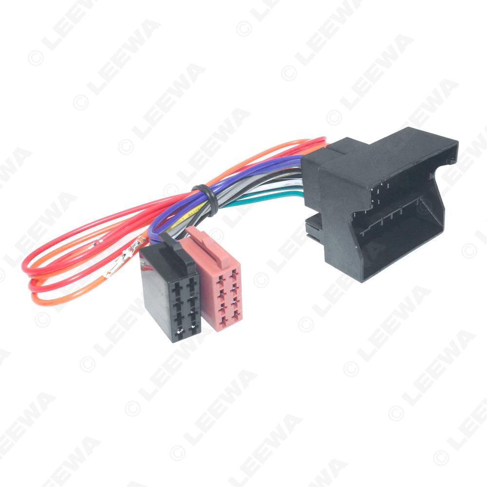 Compatible ISO Adapter Cable for Audio/Video In 2004+ Mercedes & 2003+ Opel Cars