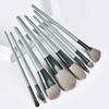 Real Horse Hair Professional Custom LOGO 8pcs Makeup Brushes Set Makeup Brush Set with Pu Leather Holder case