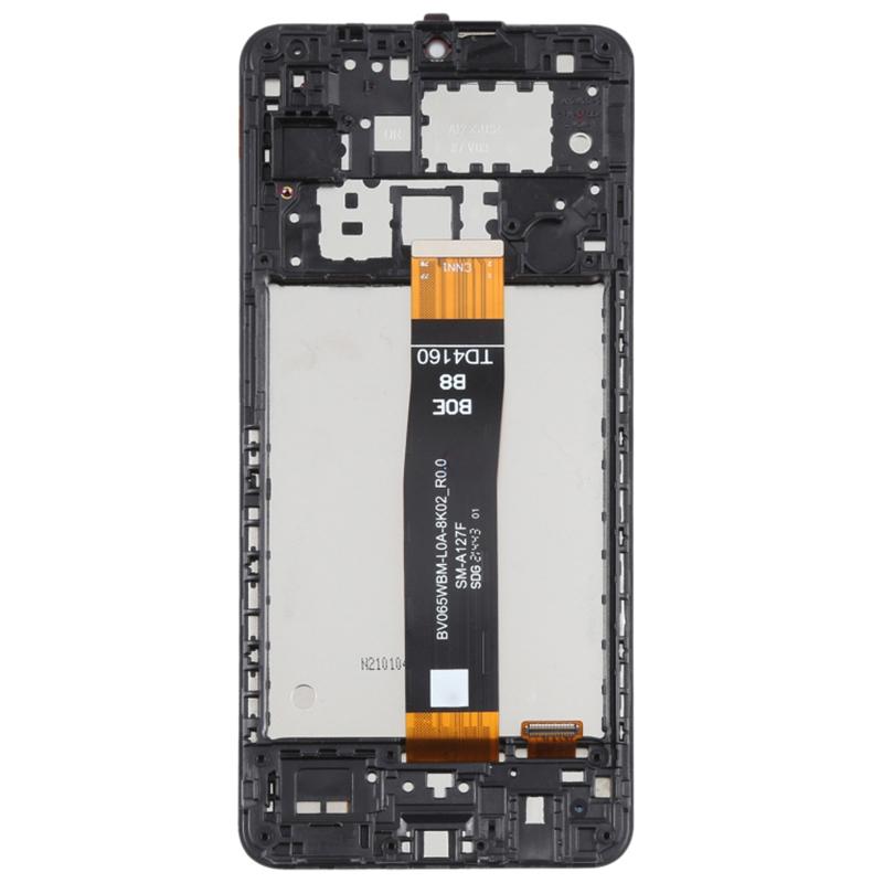 For Samsung Galaxy A12 Nacho/A12S A127 OEM Grade S LCD Screen and Digitizer Assembly+Frame Repair Part (without Logo)