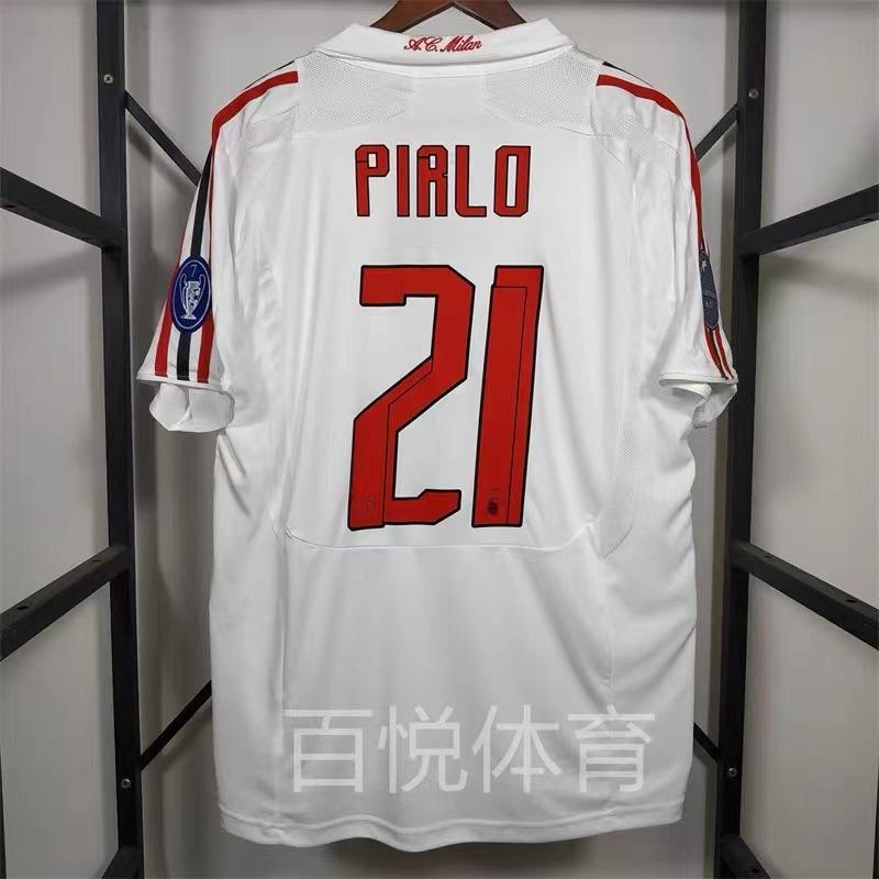 Vintage Jersey Football Jersey Classic Shevchenko Brazil AC Ronaldo, Zidane Puyol Jersey