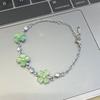Opal Four-leaf Clover Lucky Bracelet