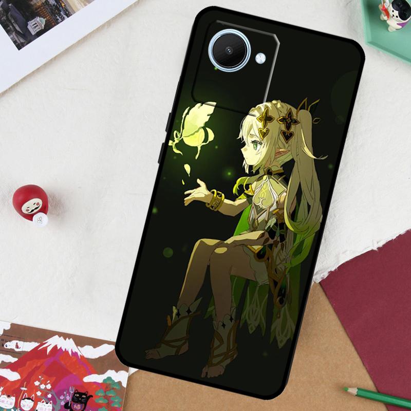 Nahida Genshin Impact For Realme GT7 Pro GT 6T 5 6 C67 C75 C61 C55 C53 C51 C21Y C25S 10 11 12 13 14 Pro Plus Case