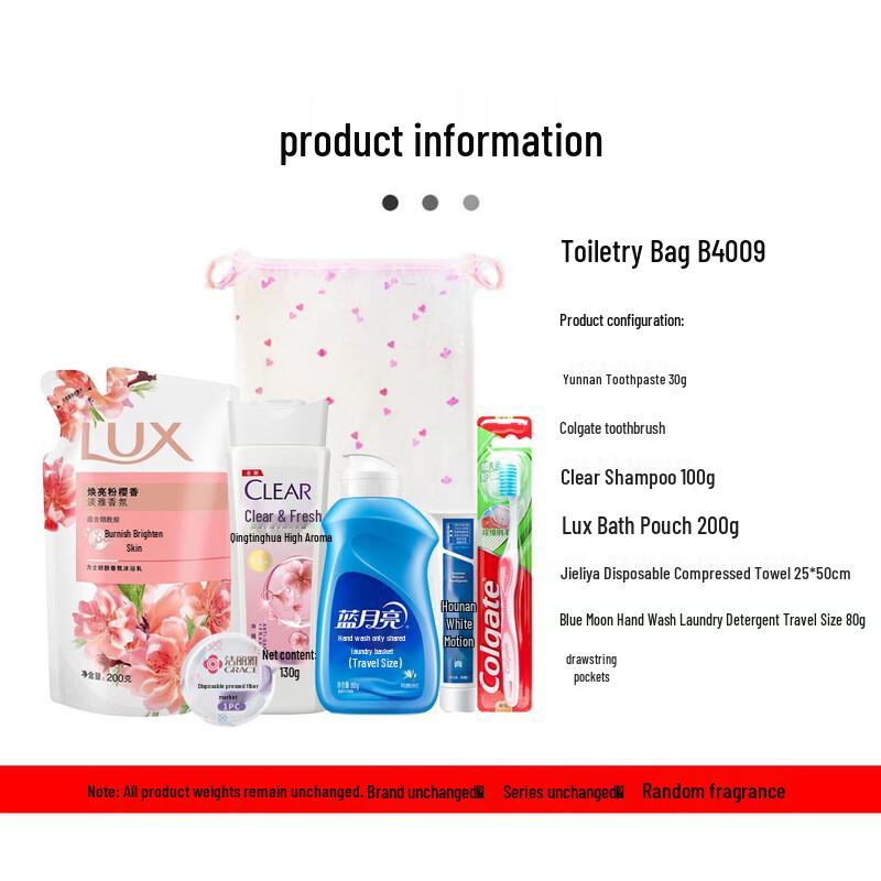 Lux Long-Lasting Fragrance Shower Gel Travel Kit