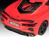 Plastikový model Corvette Stingray C8 Coupe německé úrovně 07714 v měřítku 1:25.