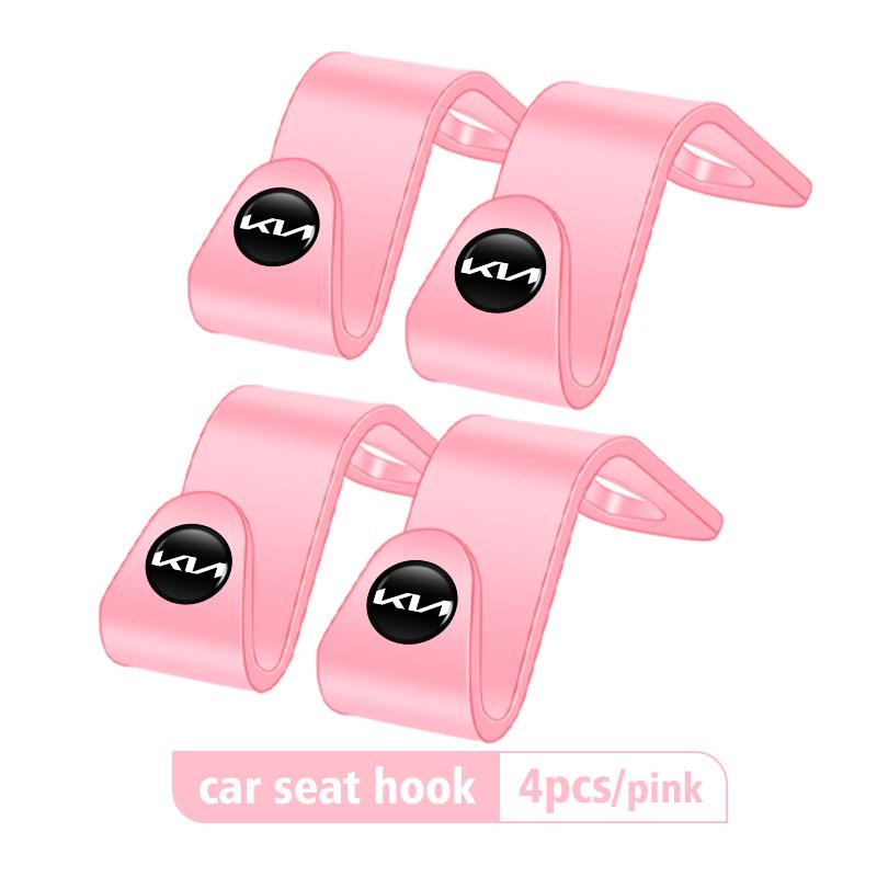 CNR2 For KIA Auto ABS Multi-Purpose Headrest Hook Car Seat Back Multi-function Hooks Rio K5 K2 Sportage Ceed Sorento Picanto Stinger