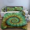 Abstract Spiral Art Set Decor Soft Comfortable Duvet Cover Bedding Set Included 1*Duvet Cover & 2*Pillowcases gift
