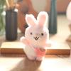 Mini Cute Plush Dog And Rabbit Keychain Fluffy Accessory With Soft Pp Cotton Filling