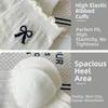 Breathable Women Ankle Socks Ruffle Lace Bow Embroidery Socks New Cotton Short Socks