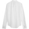 Calvin Klein Business Casual Commuter Professional Long Sleeve Shirt Women Shirts Moonlight-White 44B159G