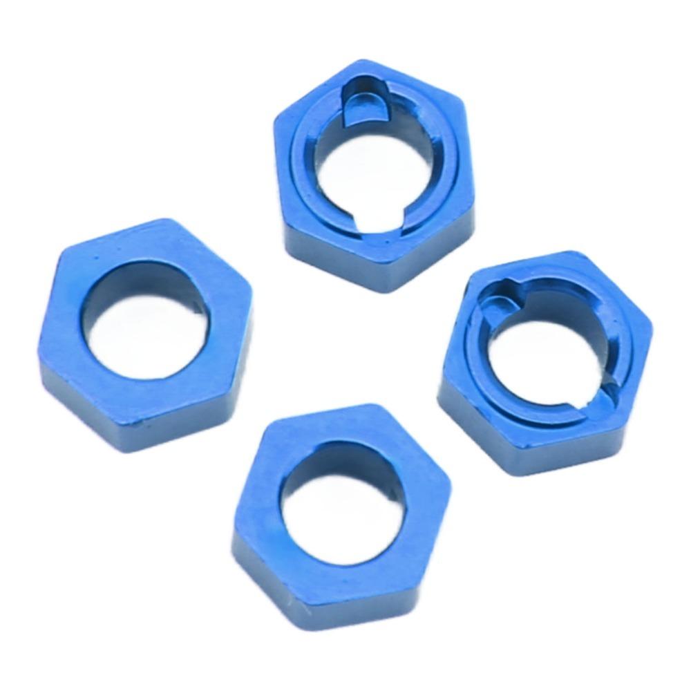4Pcs Easy Installation RC Wheel Hex Drive Adapter for FMS FCX24 1/24 RC Car