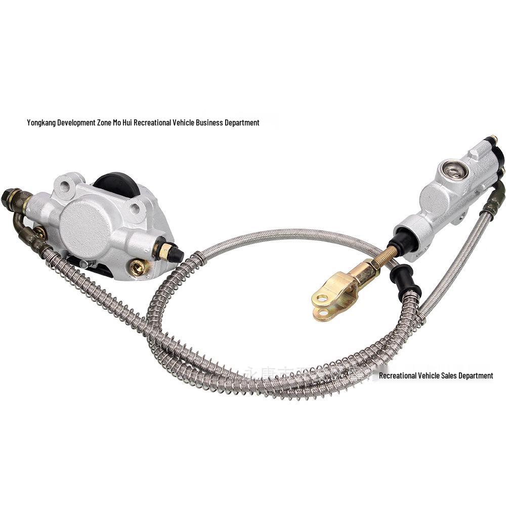 ATV Rear Brake Assembly for 125-250cc: Foot Brake Pump with Caliper and Disc. Other
