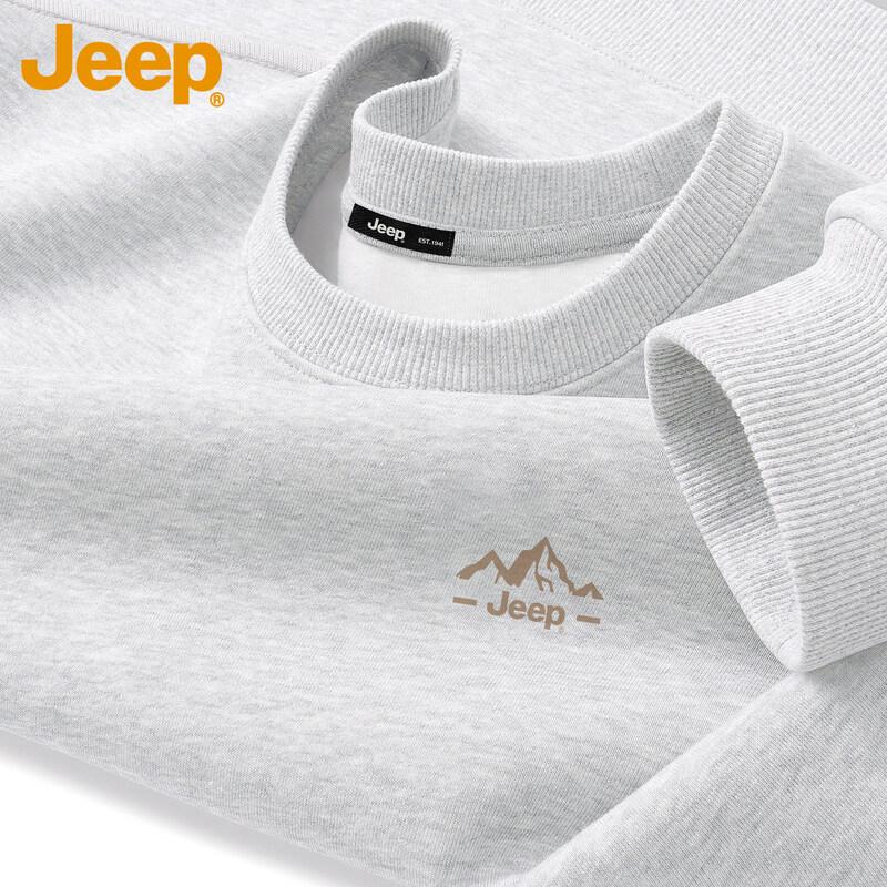 JEEP Men s Heavyweight Round Neck Sweatshirt Z Series 4XL