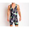 Mens Wrestling Suit One-piece Swimsuit Gym Workout Sports Lightweight Sweat-Absorbing Weightlifting Training