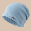 Unisex Slouchy Vinterlue for Menn og Kvinner Stor Omkrets Allsidig Strikket