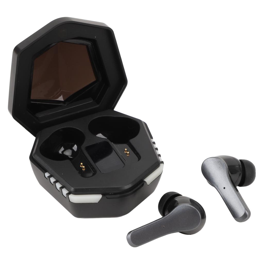 Wireless Earbuds Low Delay Deep Bass Touch Control Bluetooth 5.3 Headphones with Led Display and