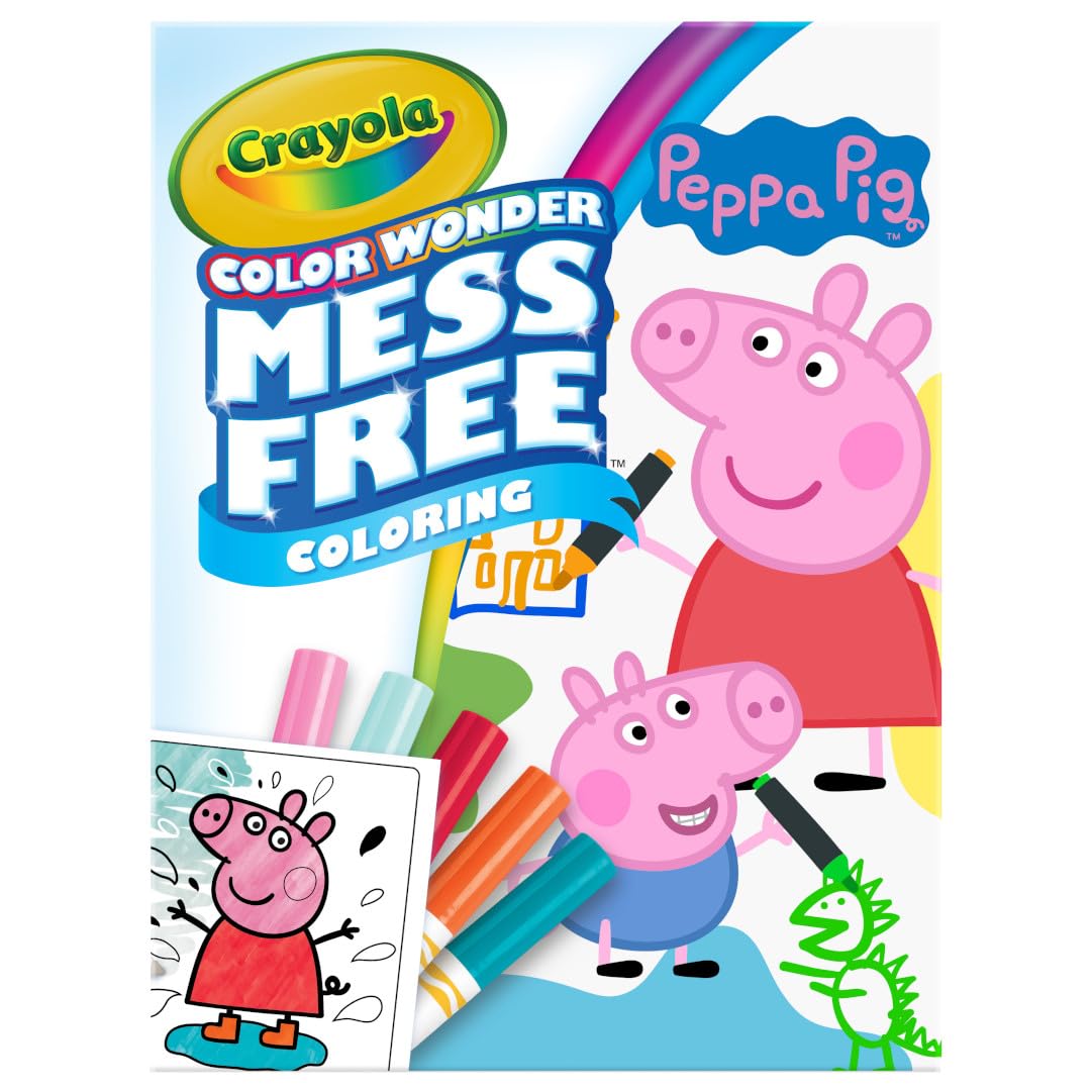 

Раскраска Crayola Color Wonder Pig & Markers-Peppa -75-70000