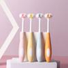 Cartoon Children Toothbrush Soft Bristles V-shaped Three-sided Toothbrush  Household