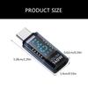 USB C Extension Adapter with Display Fast Charging and Data Transmission USB C Extenders 8K60Hz Video Transmission