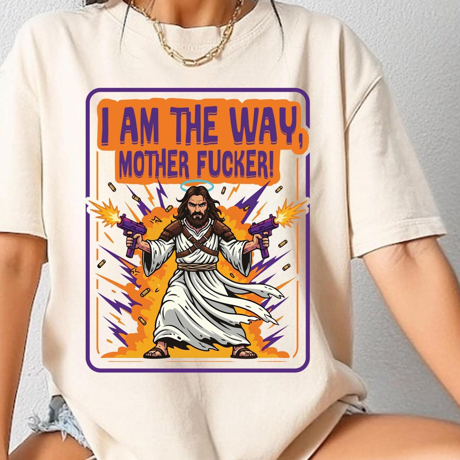 Dungeon Crawler Carl, I Am The Way, Uzi Jesus Shirt, Don t Gaslight Me Shirt, Blessed Be The Bullets, Uzi Jesus Tee, New Achievement Shirt 4XL