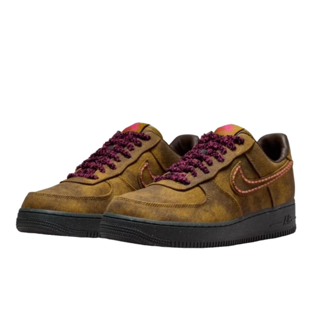 Nike Air Force 1 Low '07 QS Boucle Desert Moss Fierce Pink
