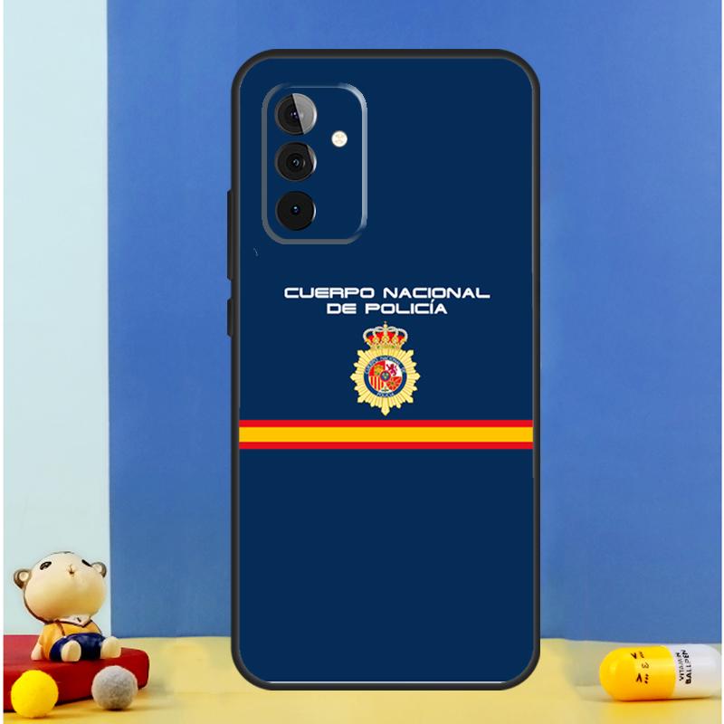 Spain National Police Logo Cover For Samsung Galaxy A52 A32 A22 A12 A13 A23 A33 A53 A51 A71 A15 A25 A14 A34 A54 Case