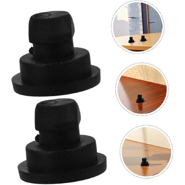 Rubber Replacement Feet for Rice Cooker and Slow Cooker 12Pcs Black Small Rubber Foot Plugs with Anti-Slip Heat ulation and Noise Dampening for