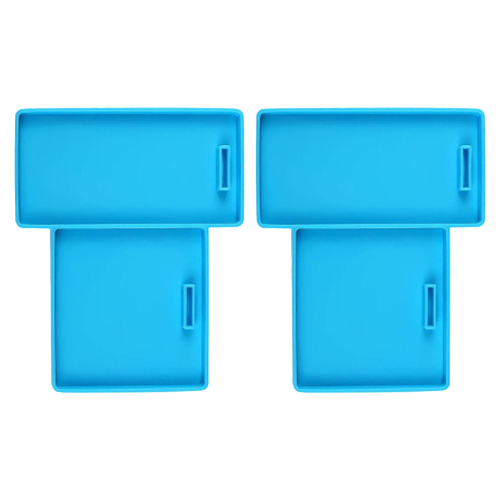 

Силиконовые формы для бейджей из эпоксидной смолы, 2 полости, силиконовые формы для держателей карт-бейджей для идентификационных карт