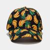 Baseballpetten met Fruitprint Zomerse Buitenzonbescherming Zonnehoeden Dames Heren Reizen Strand Anti-Zon Snapback Damesmode Pet met Vizier