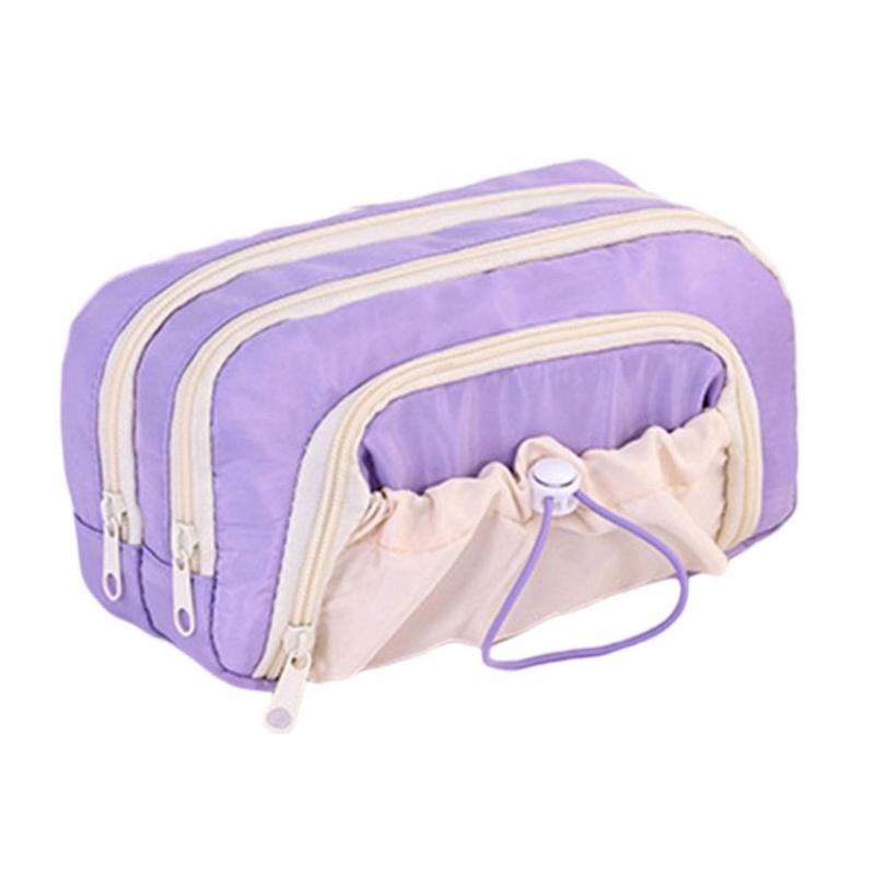 Stylish Rope Tie Organizers With Multiple Compartments Spacious Storage Waterproof Pen Organizers For Students